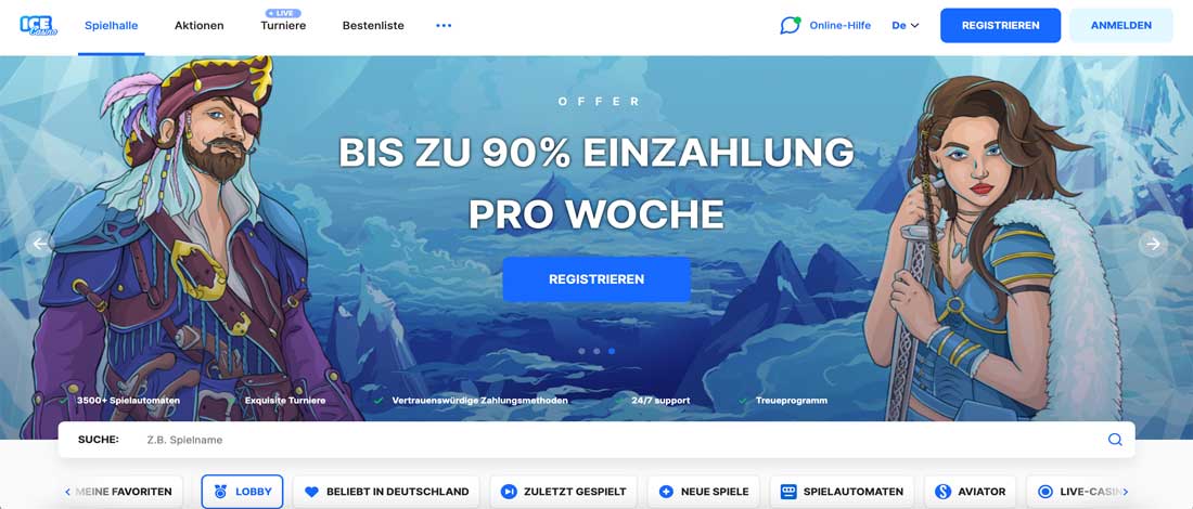 Ice casino online deutschland