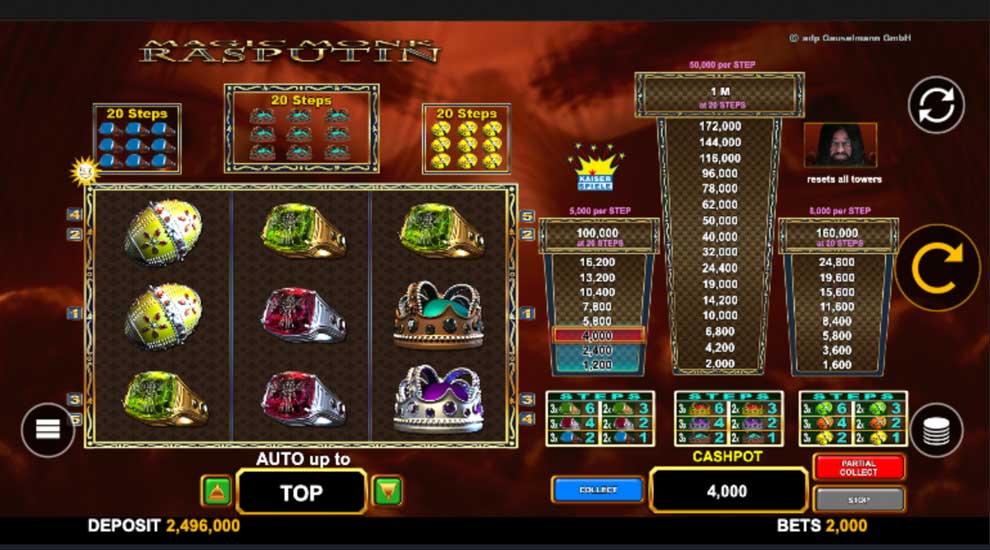 magic monk rasputin online