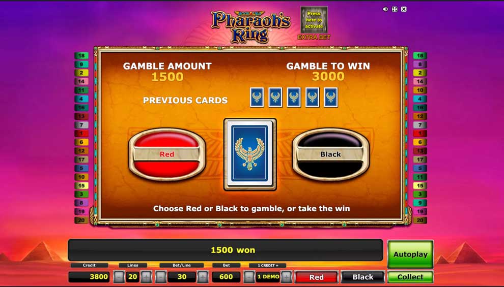 pharaohs tomb novoline