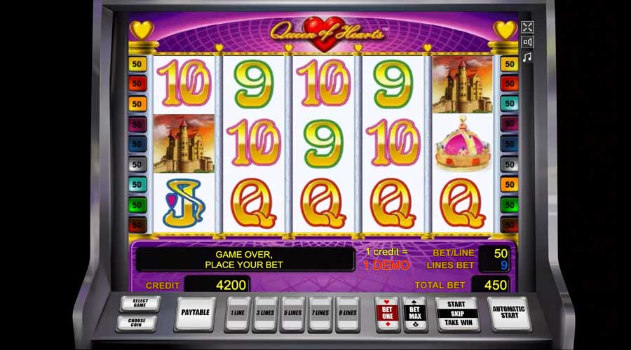 queen of hearts game online