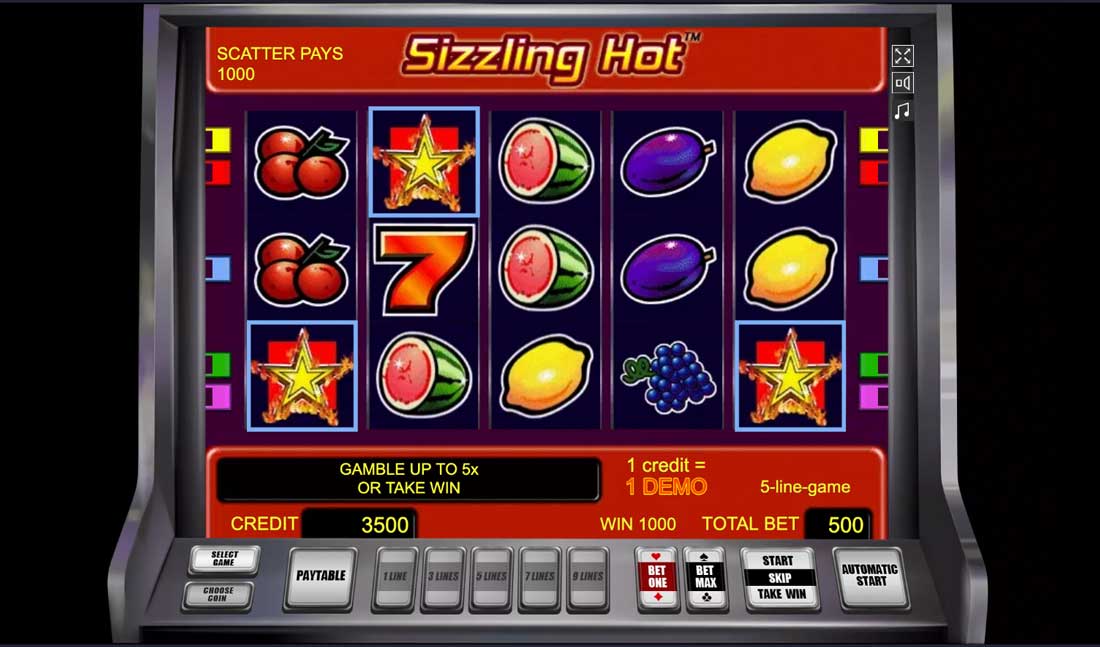sizzling hot kostenlos online
