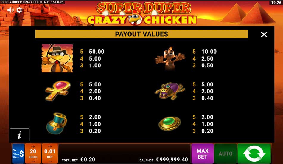 moorhuhn slot machine